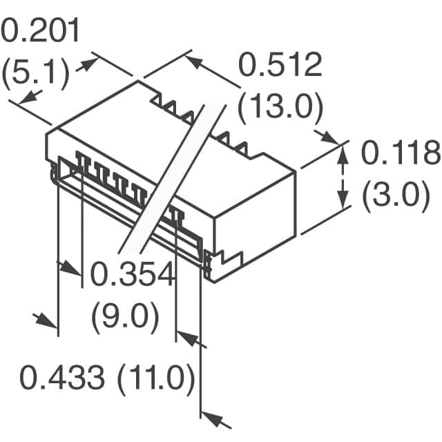 10FMN-SMT-A-TF(LF)(SN) JST Sales America Inc.  Gruppi di connettori FFC FPC (flessibili piatti)